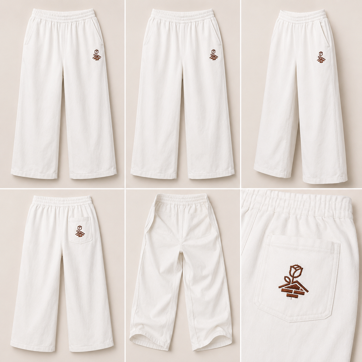 Cotton Spandex Utility Pant