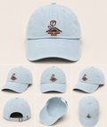 Light Denim Cotton Cap
